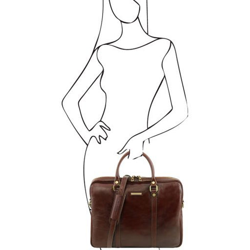 Prato - Exclusive leather laptop case